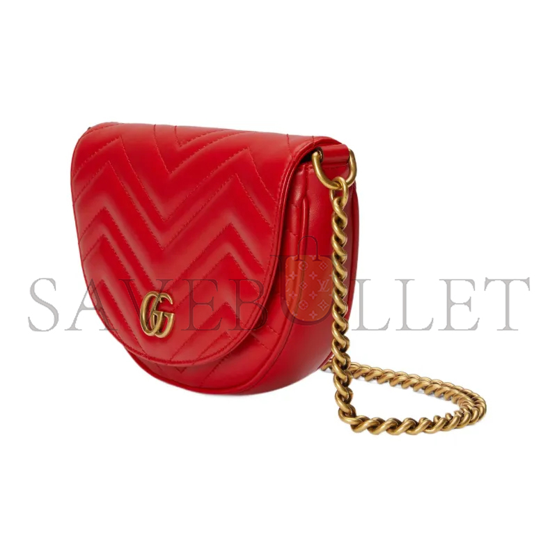 GUCCI GG MARMONT QUILTED CHAIN MINI BAG 746431 (20*14.5*4cm)